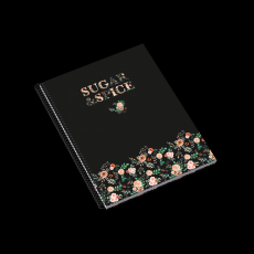SUGAR AND SPICE NEW AGES Spirálfüzet A/5 kockás 80 lapos